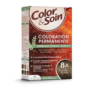 LES 3 CHENES Les 3 Ch&ecirc;nes Color & Soin Coloration Femme - Blond Cendr&eacute; : 8A