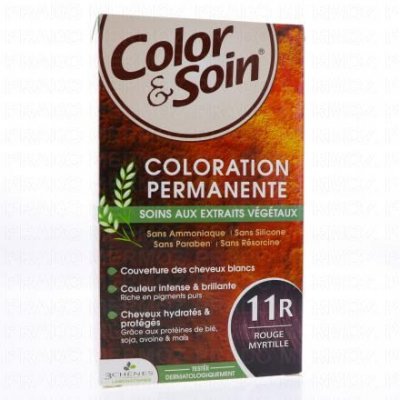 LES 3 CHENES Les 3 Ch&ecirc;nes Color & Soin Coloration Femme - Rouge Myrtille : 11R