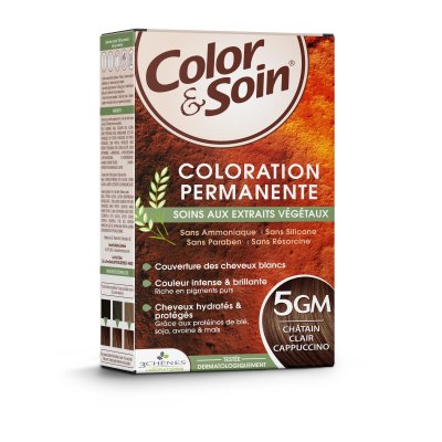 LES 3 CHENES LES 3 CH&Ecirc;NES Color&soin n&deg;5GM ch&acirc;tain clair cappuccino