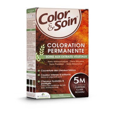 LES 3 CHENES LES 3 CH&Ecirc;NES Color&soin n&deg;5M ch&acirc;tain clair acajou