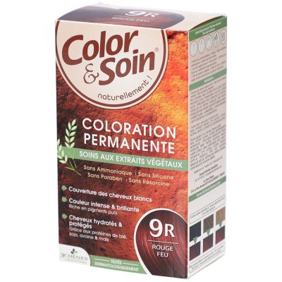 LES 3 CHENES LES 3 CH&Ecirc;NES Color&soin n&deg;9R rouge feu