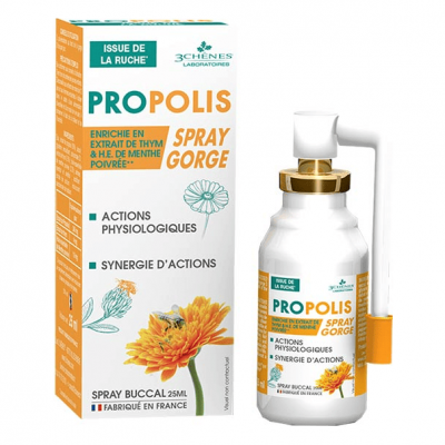 LES 3 CHENES Les 3 Ch&ecirc;nes Propolis Spray Gorge 25 ml