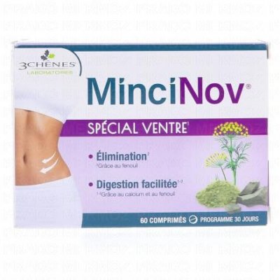 LES3CHENES Les 3 Ch&ecirc;nes Ventr'Activ&reg; - Bo&icirc;te 60 comprim&eacute;s
