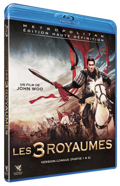 Les 3 Royaumes Parties 1 et 2 Blu-ray