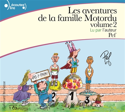 Les Aventures De La Famille Motordu Tome 2 - (1cd Audio)