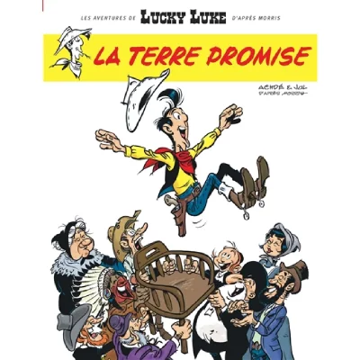 Les Aventures de Lucky Luke d'apr&egrave;s Morris - Tome 7 - La Terre promise