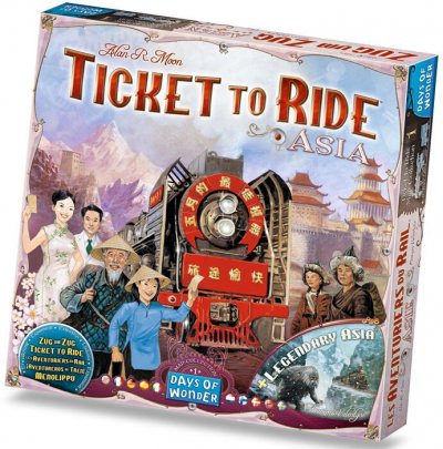ASMODEE Les Aventuriers du Rail - Asie