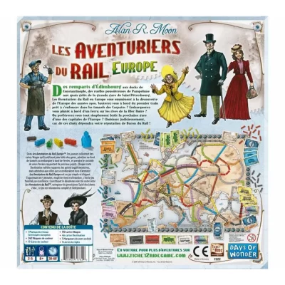 ASMODEE Les Aventuriers du Rail Europe