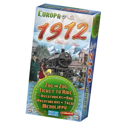 ASMODEE Les Aventuriers du Rail - Extension Europe 1912