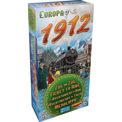 ASMODEE Les Aventuriers du Rail - Extension Europe 1912