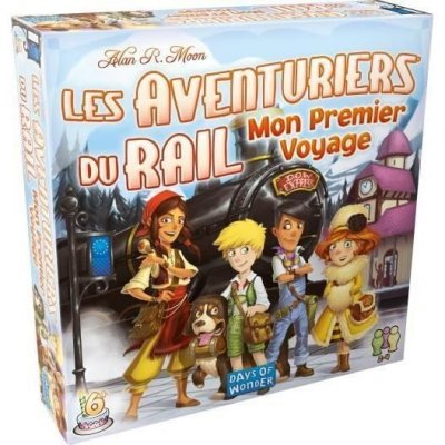 ASMODEE Les Aventuriers du Rail Junior