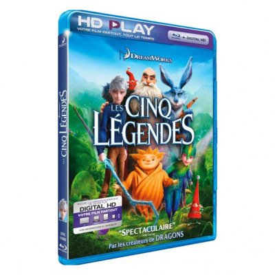 Les cinq l&eacute;gendes Blu-ray 