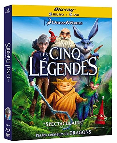 Les Cinq l&eacute;gendes - Combo Blu-Ray + DVD