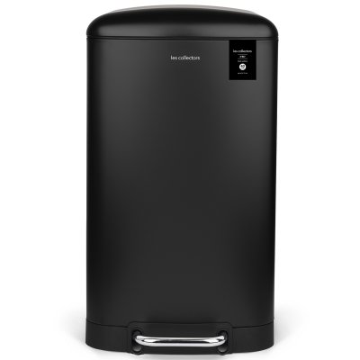 LES COLLECTORS  - Poubelle p&eacute;dale 40L Black Edition - N&deg;867