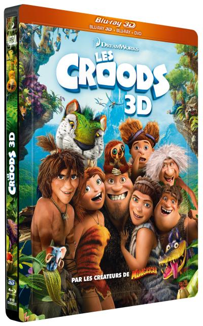 Les Croods [Combo 3D + Blu-Ray + DVD]