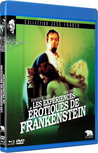 Les exp&eacute;riences &eacute;rotiques de Frankenstein Combo Blu-ray DVD