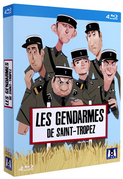Les Gendarmes de Saint-Tropez : L'Int&eacute;grale [Blu-ray]