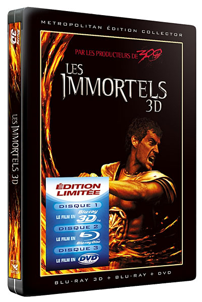 Les Immortels - Combo Blu-Ray 3D + DVD