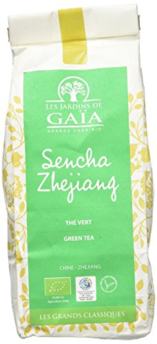 LES JARDINS DE GAIA Les Jardins de Ga&iuml;a Th&eacute; vert bio Sencha Zhejiang Jardins de Ga&iuml;a 100 g