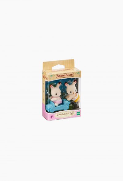 SYLVANIAN FAMILIES Les jumeaux lapin chocolat Multicolore Original 