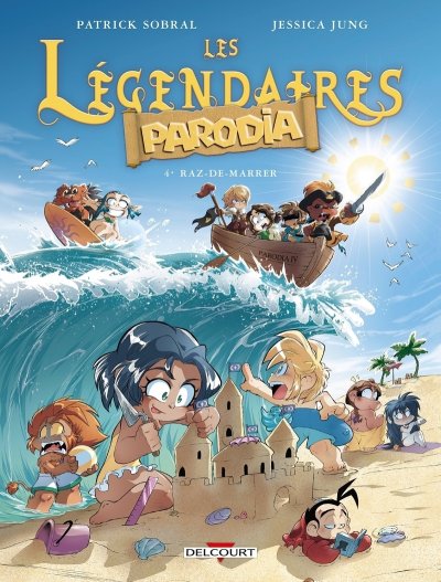 Les L&eacute;gendaires - Parodia Tome 4 - Raz-de-marrer (BD)