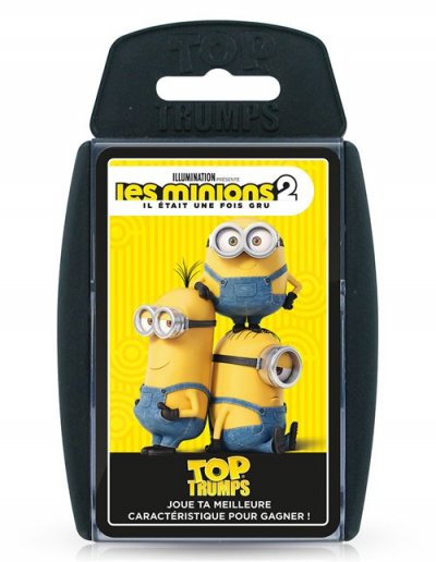 TOP TRUMPS LES MINIONS 2 Jeu de cartes 