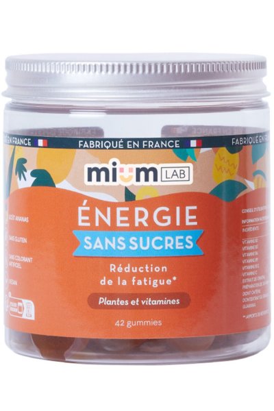 MIUM LAB Les miraculeux  gummies energie boite de 42