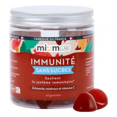MIUM LAB Les miraculeux  gummies immunt&eacute; boite de 42