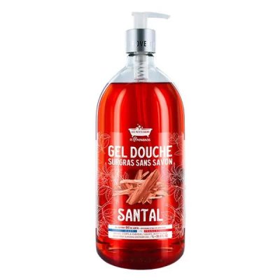 LES PETITS BAINS DE PROVENCE  Gel Douche Santal 1L