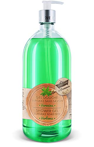 LES PETITS BAINS DE PROVENCE  Gel Douche Surgras Sans Savon Verveine 1l