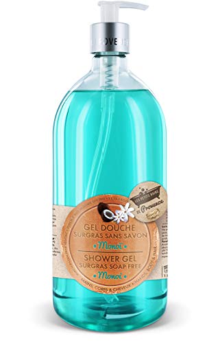 LES PETITS BAINS DE PROVENCE  Savon Liquide 1L Monoi