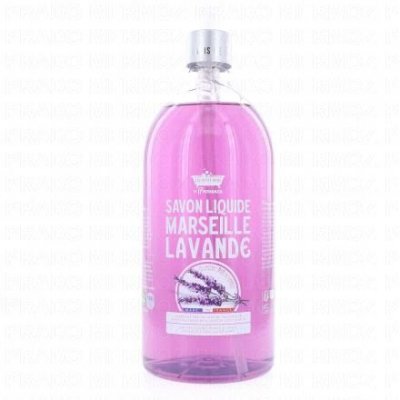 LES PETITS BAINS DE PROVENCE  Savon Liquide de Marseille Lavande 1L