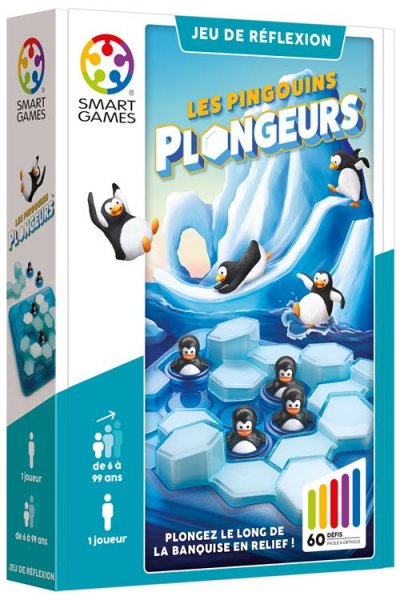 SMARTGAMES LES PINGOUINS PLONGEURS (60 DEFIS) -FR