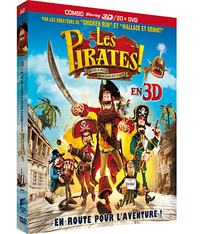 Les Pirates ! - Le Film - Combo Blu-Ray 3D + DVD
