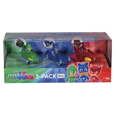 MAJORETTE Les pyjamasques gitfpack 3 pcs