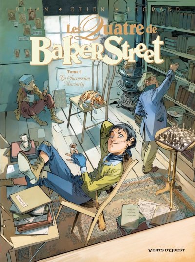 Les Quatre de Baker Street - Tome 05 - La Succession Moriarty (BD)