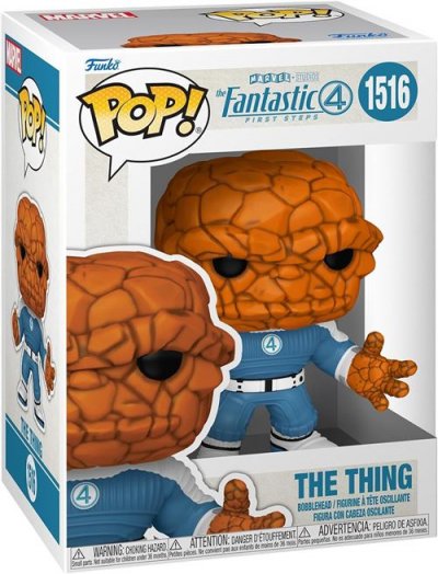 FUNKO Les Quatre Fantastiques : Premiers pas - Figurine POP! The Thing 9 cm