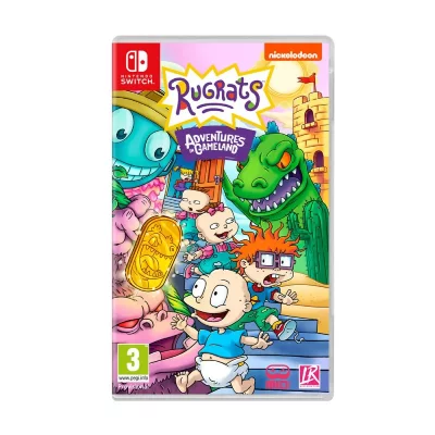 JUST FOR GAMES Les Razmoket Rugrats Adventures in Gameland Nintendo Switch 