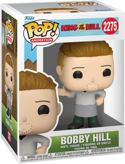 FUNKO FOB Les Rois du Texas - Figurine POP! Bobby Hill (Robata Chane) 9 cm