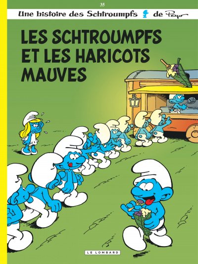 Les Schtroumpfs Lombard - Les Schtroumpfs et les haricots mauves