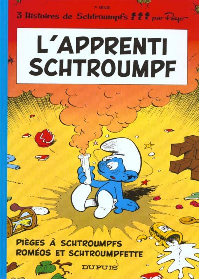 Les Schtroumpfs - Tome 7 - L'Apprenti Schtroumpf (BD)