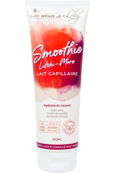 LES SECRETS DE LOLY  Smoothie Litchi M&ucirc;re Lait Capillaire 250ml