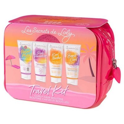 LES SECRETS DE LOLY  Travel Kit Routine 4 &Eacute;tapes Cheveux Boucl&eacute;s