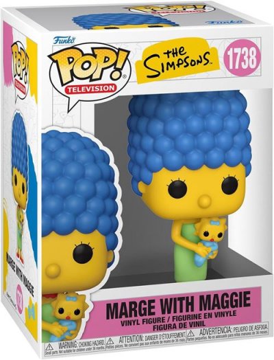 FUNKO Les Simpson - Figurine POP! Marge 9 cm