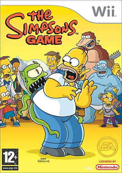 LES SIMPSON Le Jeu / JEU CONSOLE Wii