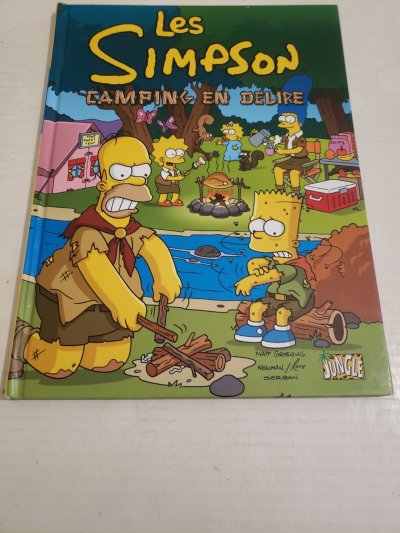 Les Simpson - tome 1 Camping en d&eacute;lire (01)