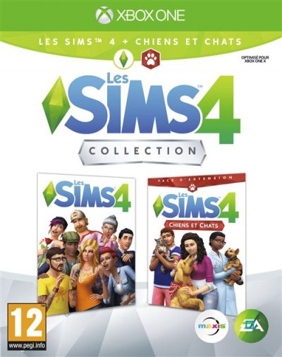 Les Sims 4 + Les Sims 4 Chiens et chats Collection Xbox One 