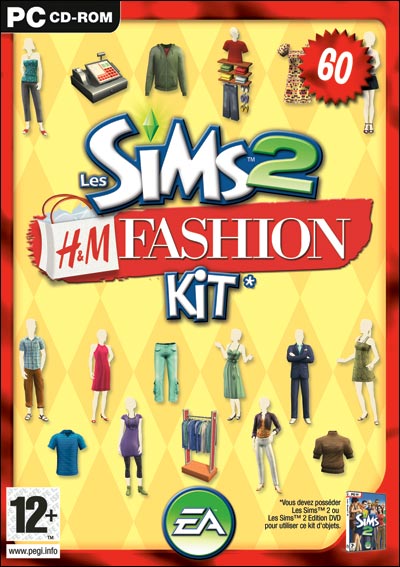 Les Sims : Kit H&m Fashion - Pc Dvd