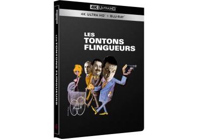 Les Tontons Flingueurs Steelboolk Edition limit&eacute;e Blu-ray 4K Ultra HD