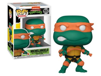 FUNKO Les Tortues Ninja - Figurine Pop! Michelangelo 9 Cm
